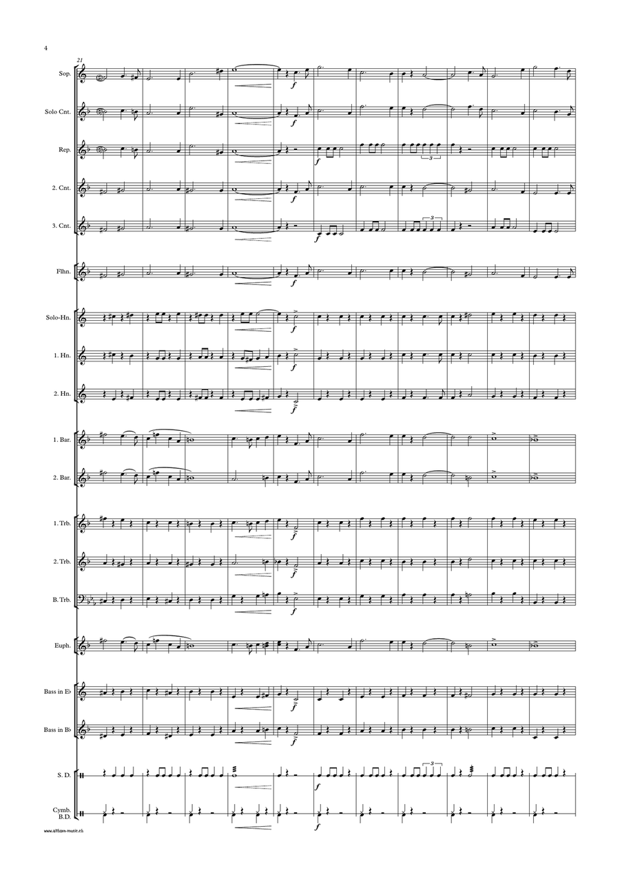 Warszawianka Brass Band scores gallery preview page 5