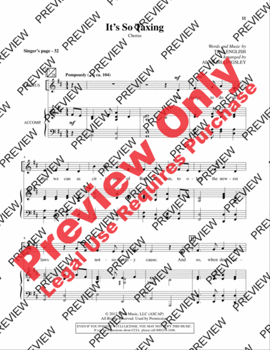 O Little Christmas Town O Little Christmas Town Choir scores gallery preview page 5