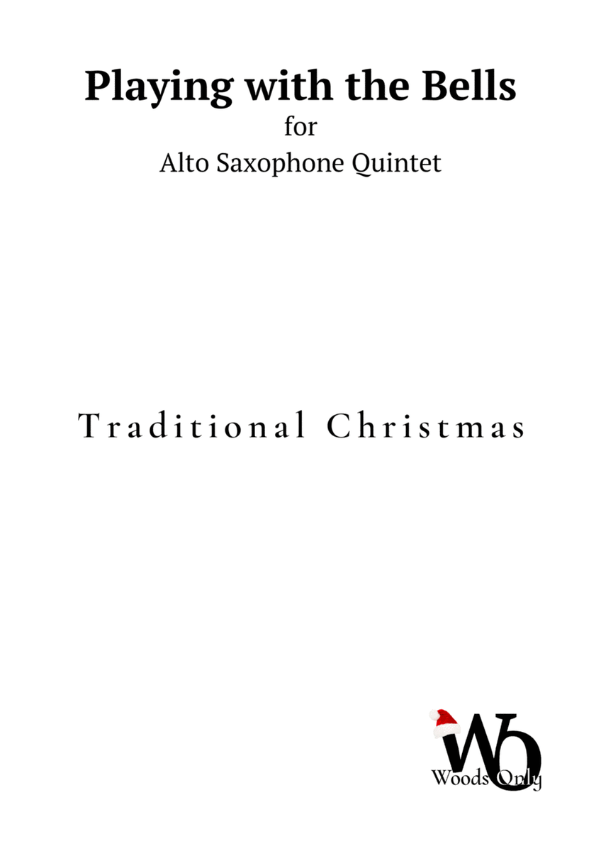 Jingle Bells for Alto Saxophone Quintet image number null