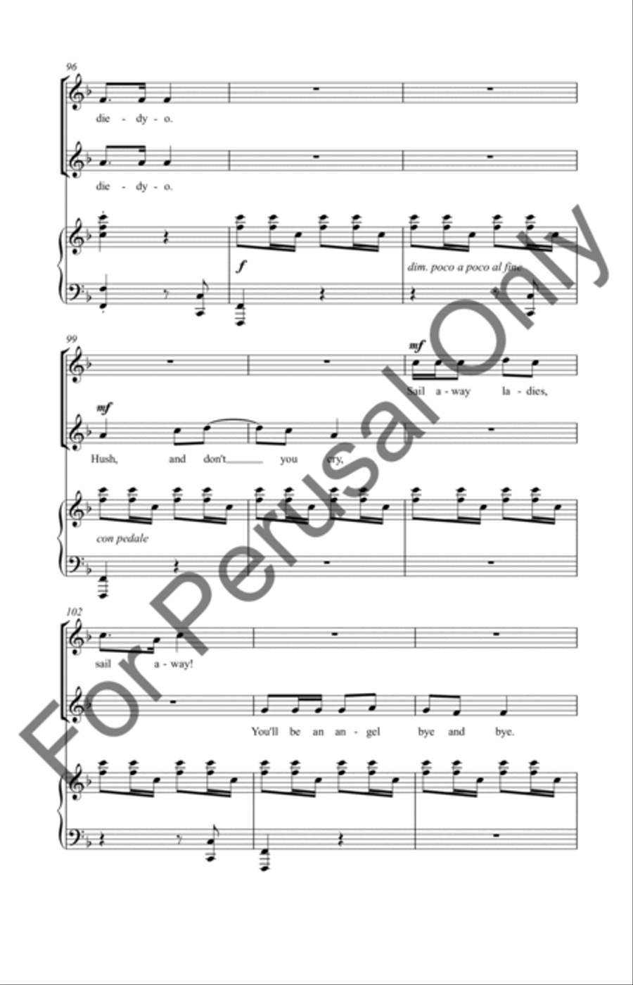 Sail Away Ladies 2-Part scores gallery preview page 10