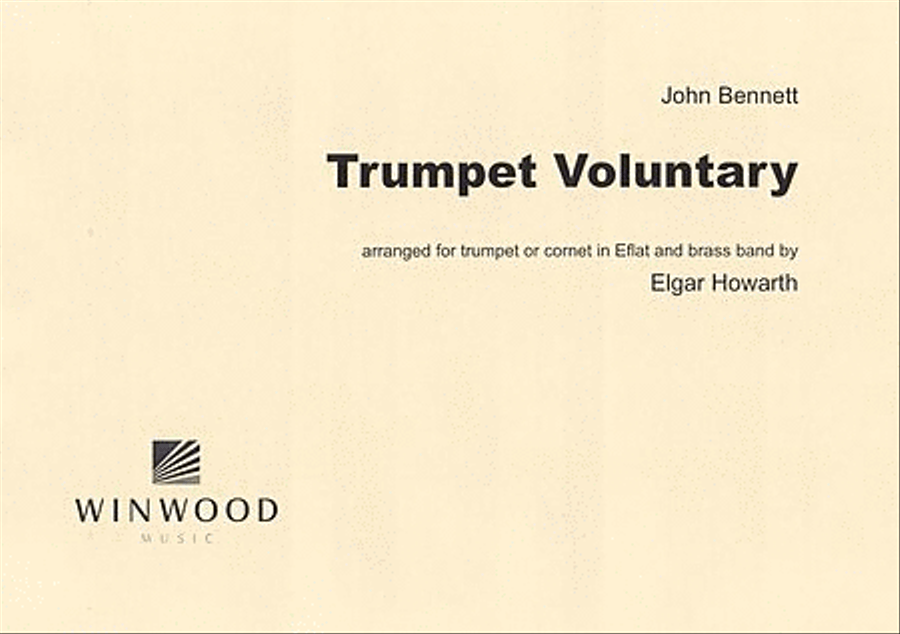 Trumpet Voluntary Brass Band scores gallery preview page 1