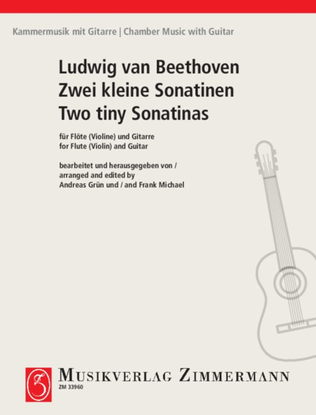 Book cover for Two Short Sonatinas (A major, G major)