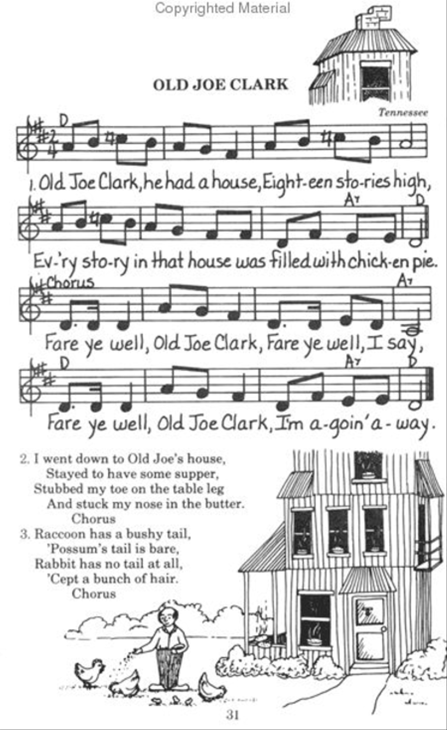 Wee Sing Fun 'n' Folk Wee Sing Fun 'n' Folk Children's Choir scores gallery preview page 3