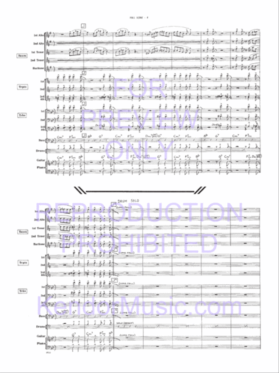 Moose The Mooche Jazz Ensemble scores gallery preview page 18