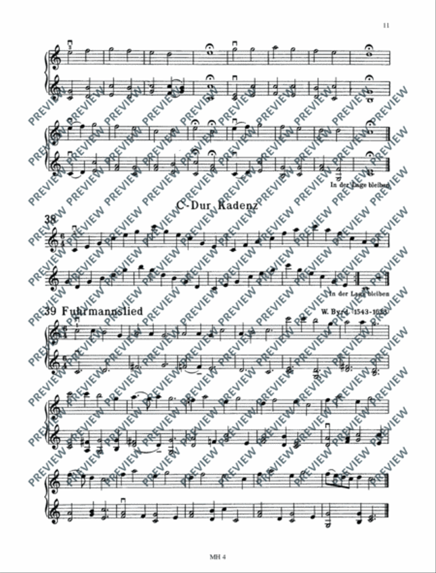 Das Geigenspiel Violin scores gallery preview page 12