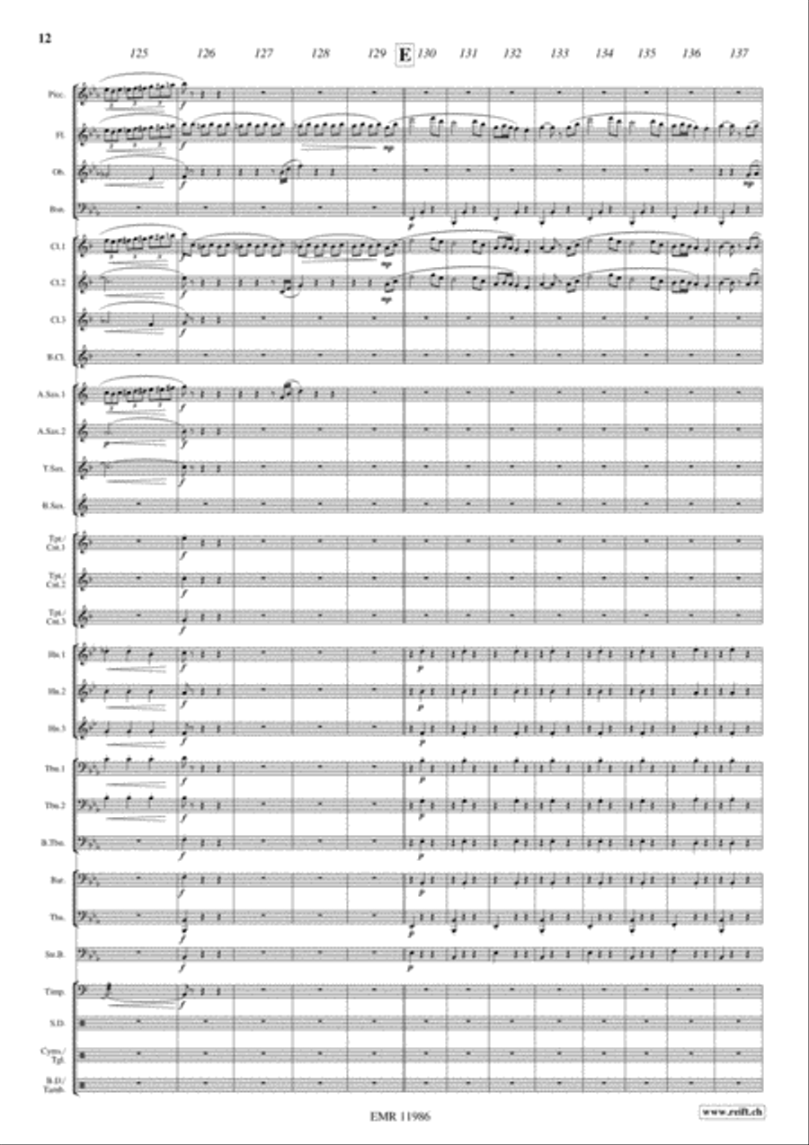 Coppelia Coppelia Concert Band scores gallery preview page 13