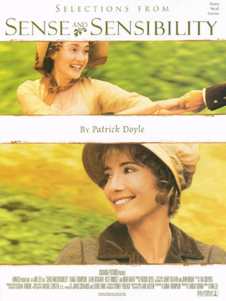 Selections From "Sense And Sensibility" by Patrick Doyle Piano, Vocal, Guitar - Sheet Music