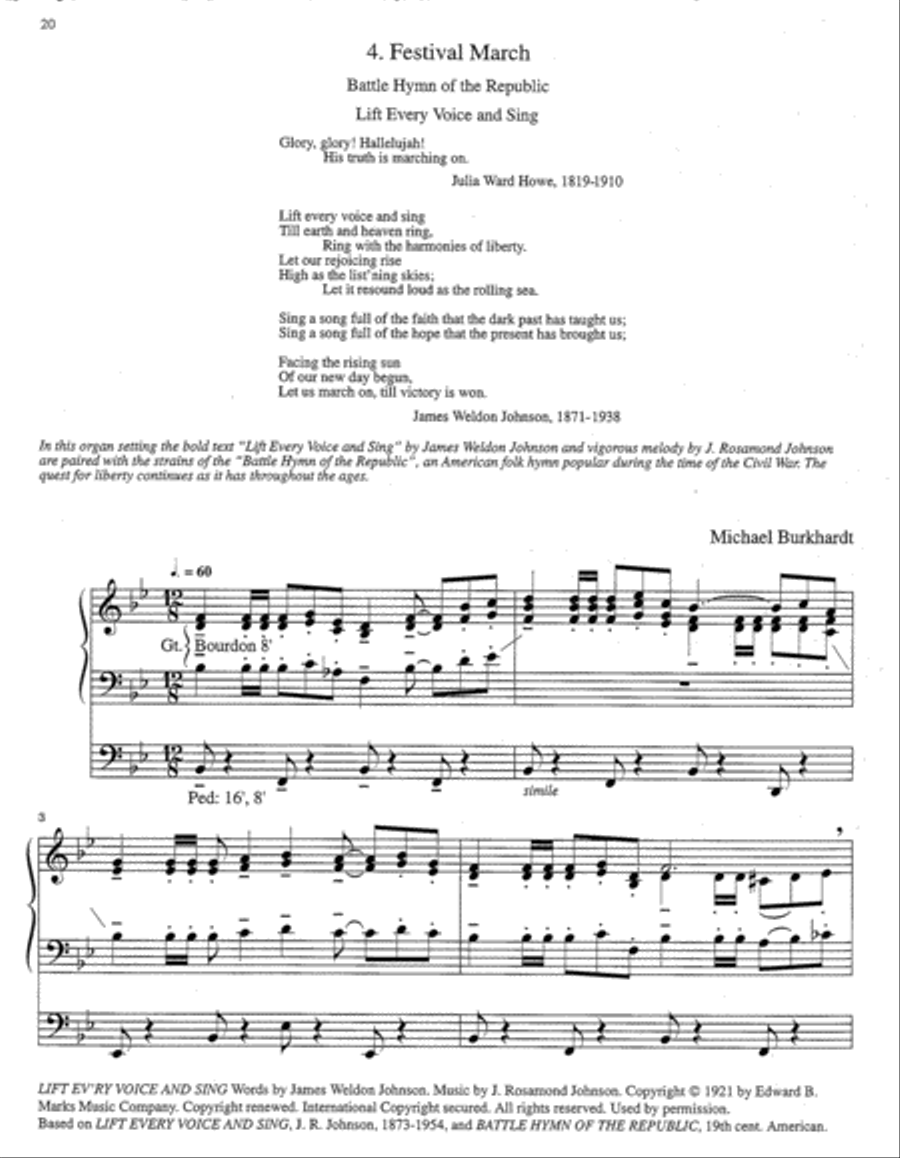 The Balboa Park Organ Suite A Celebration of Many Peoples Organ scores gallery preview page 5