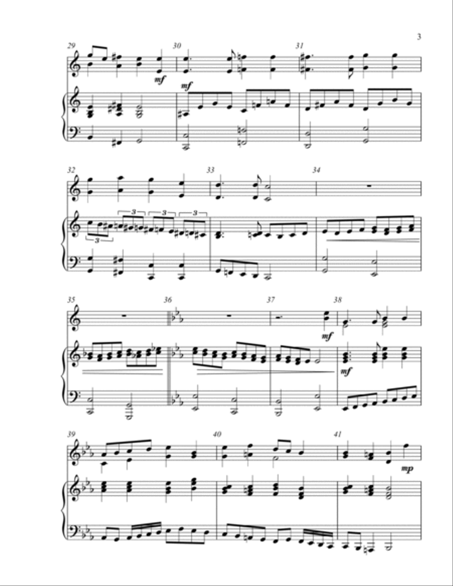 Our Eternal Father (2 octave handbell & piano accompaniment) 2-Octaves scores gallery preview page 4