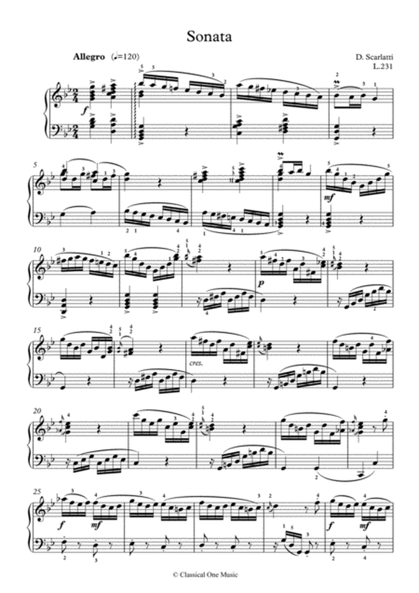 Scarlatti-Sonata in g-minor L.231 K.31(piano) image number null