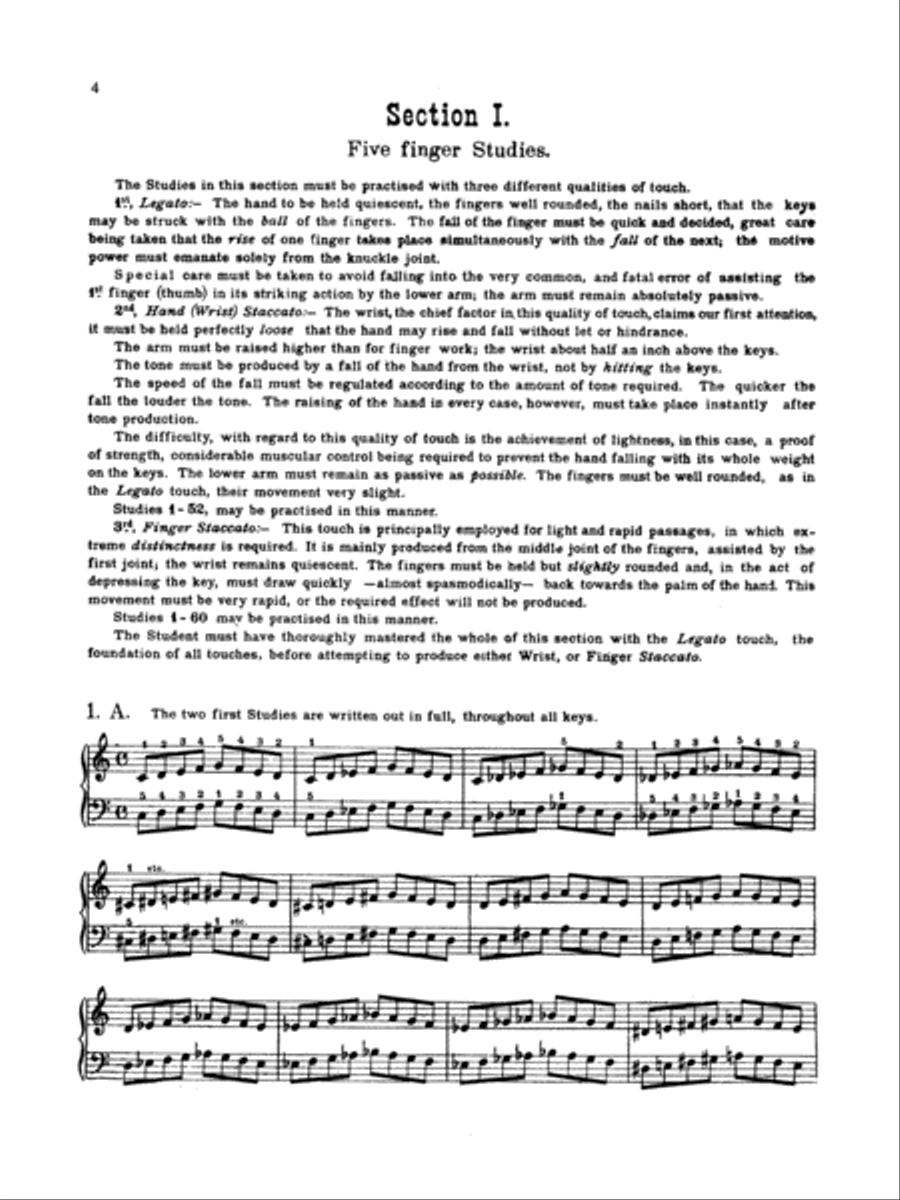 Daily Technical Studies for Piano Piano Method scores gallery preview page 5