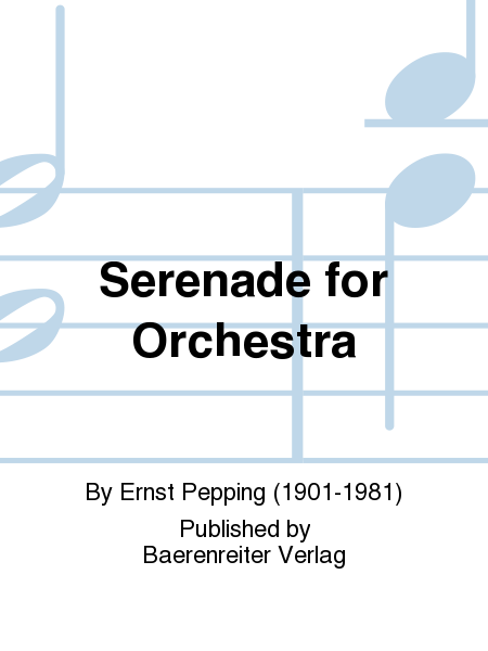 Serenade fur Orchester (1944/45)
