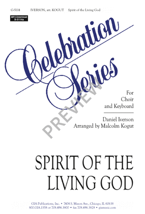 Book cover for Spirit of the Living God