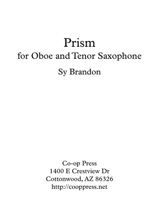Prism for Oboe and Tenor Saxophone