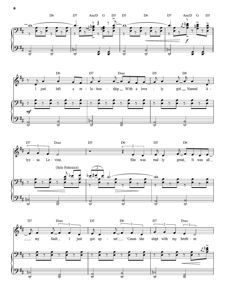 I Could Be In Love With Someone Like You (from Wearing Someone Else's Clothes) Piano, Vocal scores gallery preview page 6