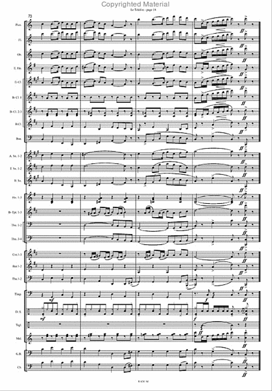 Telephon Telephon Concert Band scores gallery preview page 3