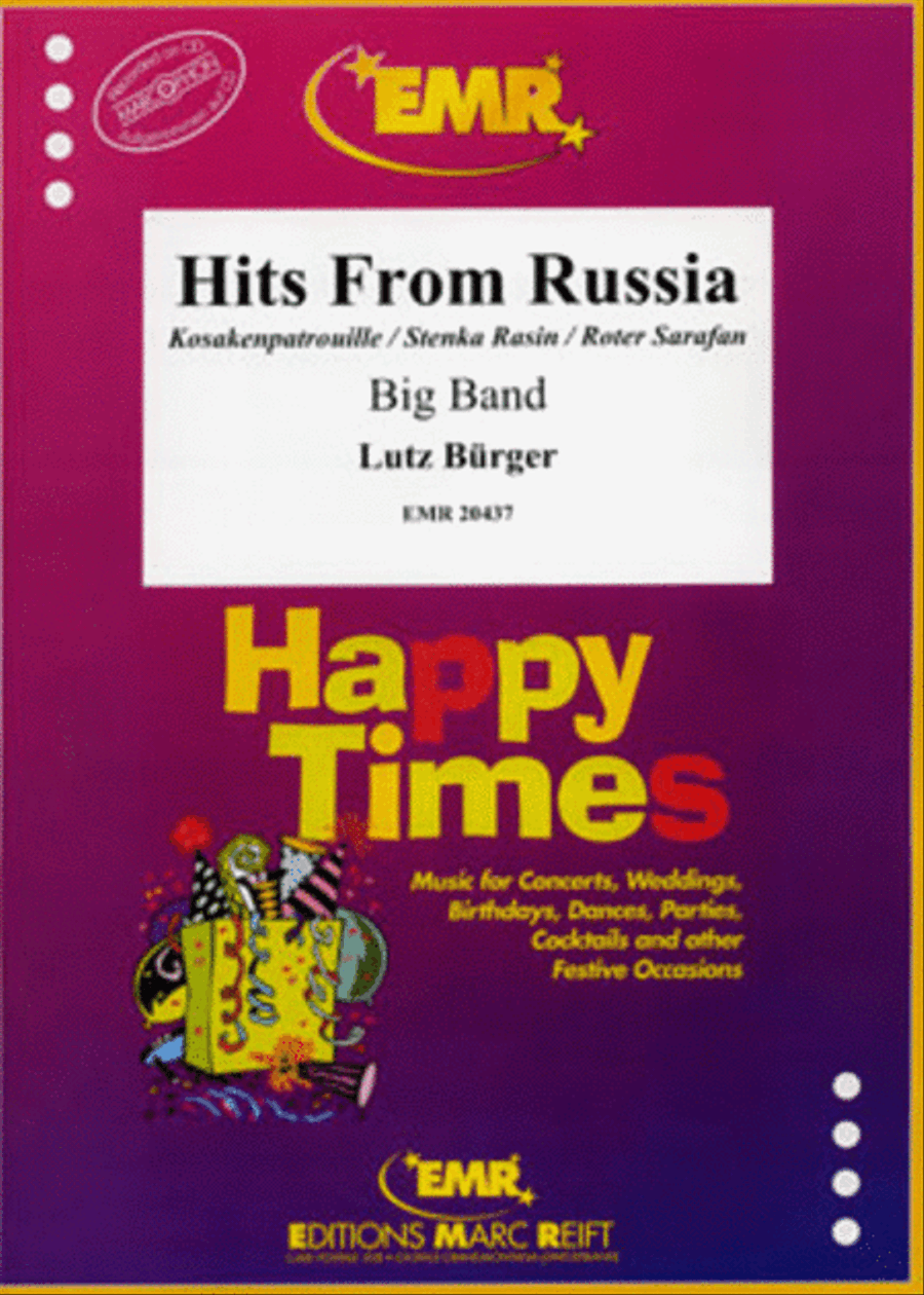 Hits From Russia Big Band scores gallery preview page 1