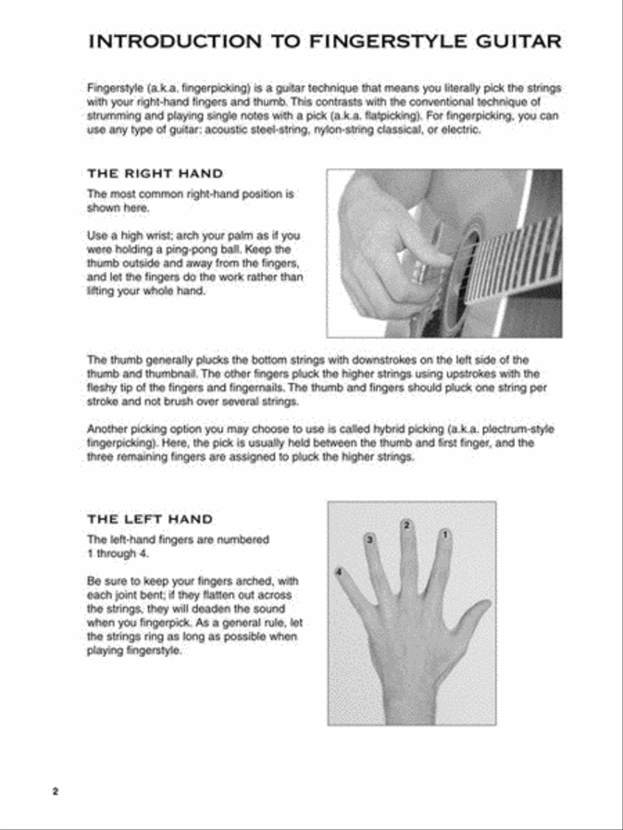 Fingerpicking Standards Electric Guitar scores gallery preview page 4
