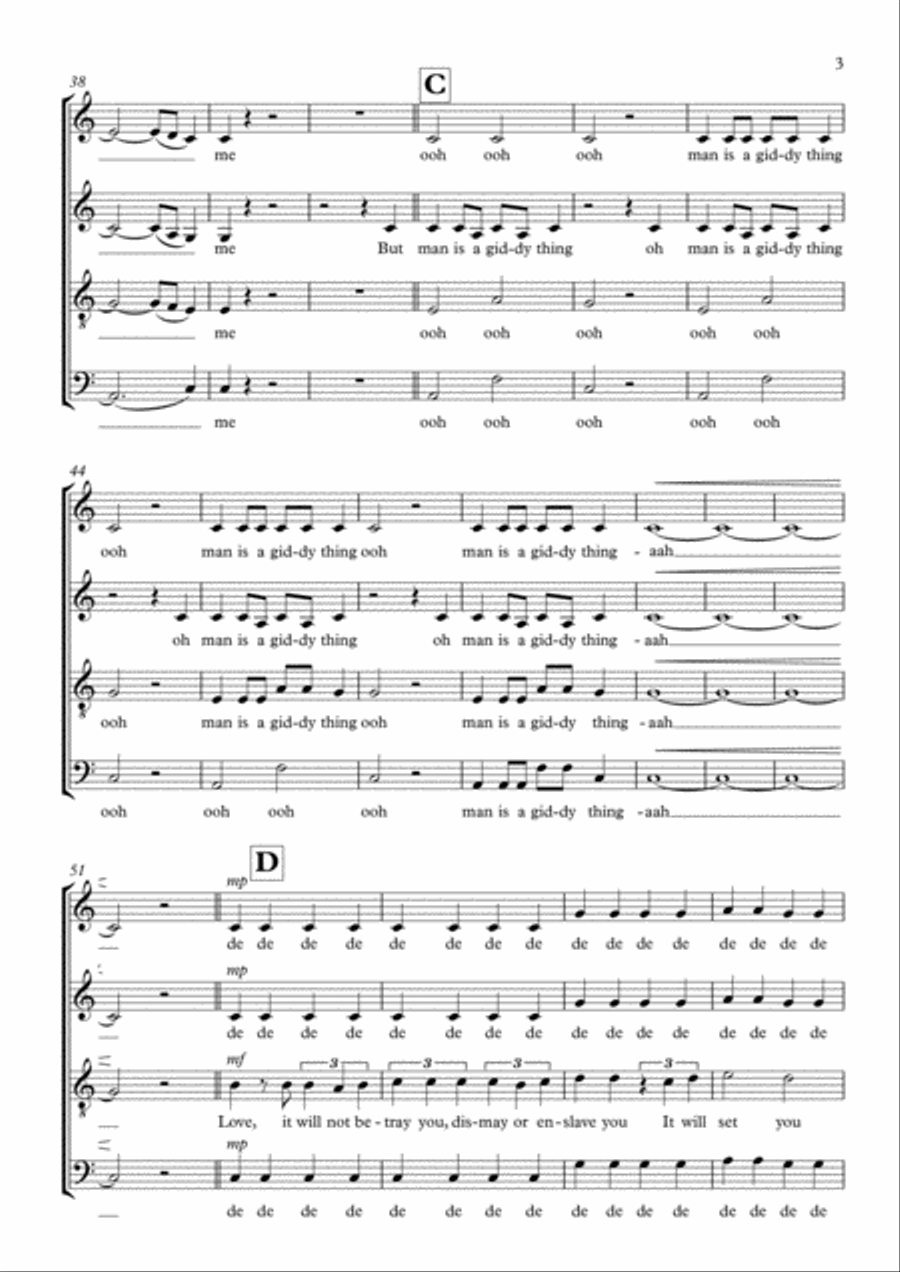 Sigh No More 4-Part scores gallery preview page 3