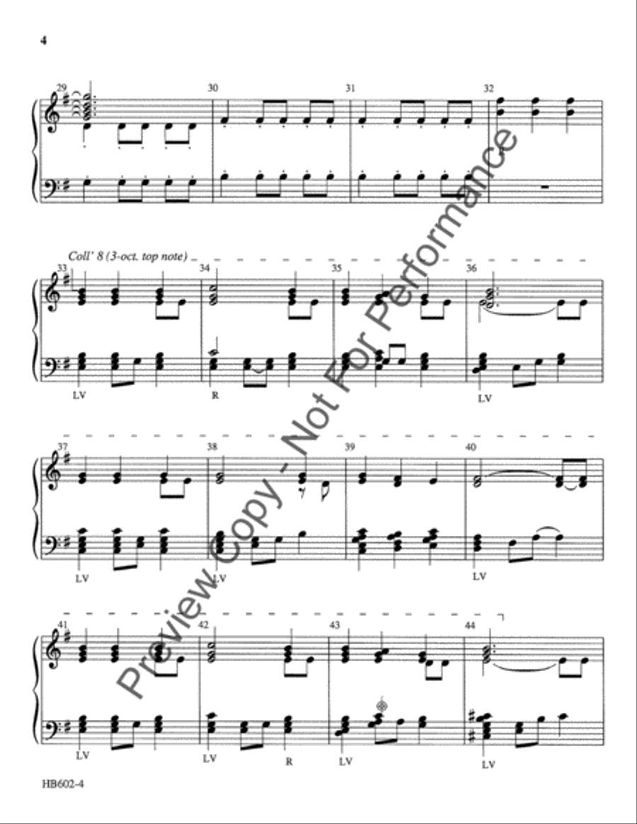 The Strife Is O'er - Hurlbutt 3-Octaves scores gallery preview page 5