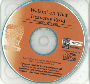 Book cover for Walkin' on That Heavenly Road