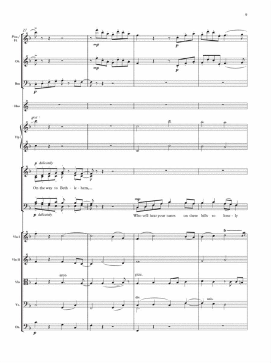 Shepherd's Pipe Carol 4-Part scores gallery preview page 8
