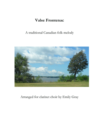 Book cover for Valse Frontenac (Clarinet Choir)