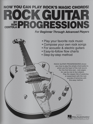 Book cover for Rock Guitar Progressions