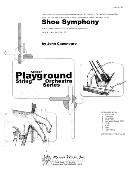 Shoe Symphony - Full Score