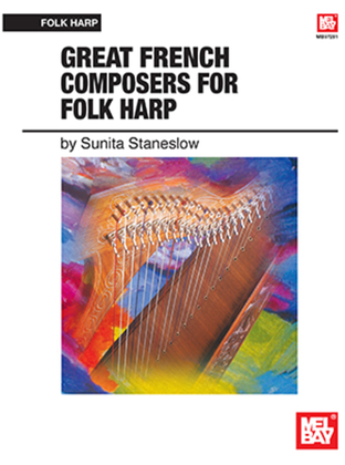 Book cover for Great French Composers for Folk Harp