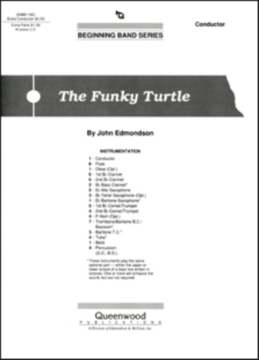 The Funky Turtle - Score The Funky Turtle - Score Concert Band scores gallery preview page 1