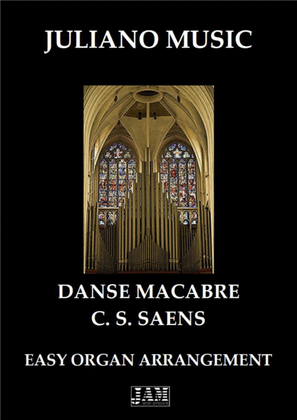 Book cover for THEME FROM DANSE MACABRE (EASY ORGAN) - C. S. SAENS