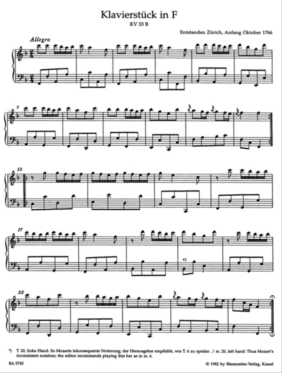 Einzelstuecke for Piano Einzelstuecke for Piano Piano Solo scores gallery preview page 2