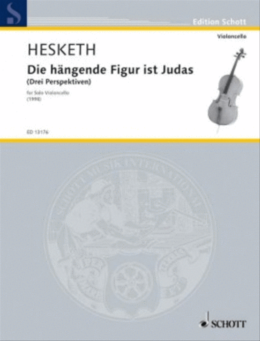 Die HAngende Figur is Judas (drei Perspektiven)