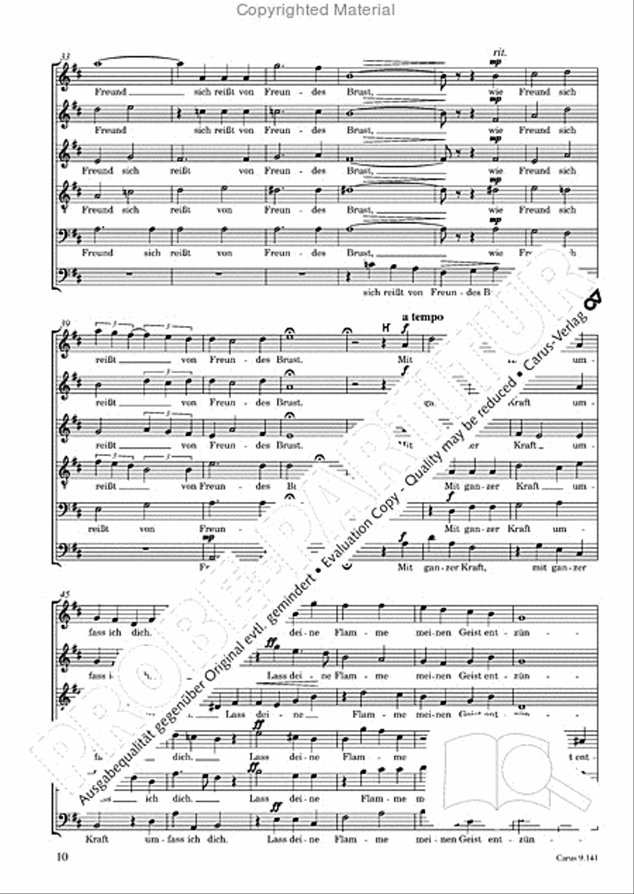 Nietzsche / Gottwald: Zwei Lieder aus dem Nachlasse Choir scores gallery preview page 11