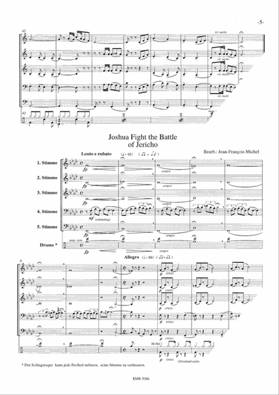 Quintett Album Vol. 07 Quintett Album Vol. 07 Concert Band scores gallery preview page 5