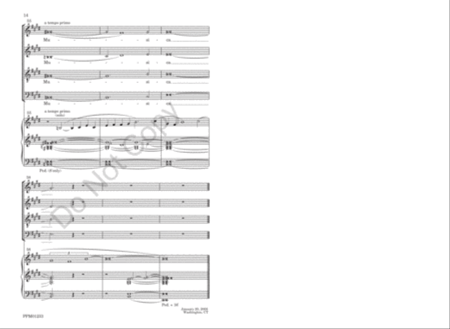 Musica Dei Donum Optimi 4-Part scores gallery preview page 17