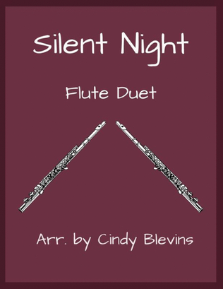 Book cover for Silent Night, for Flute Duet