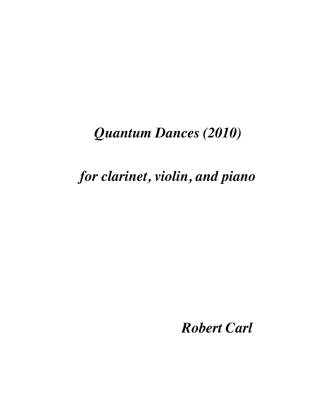 [Carl] Quantum Dances
