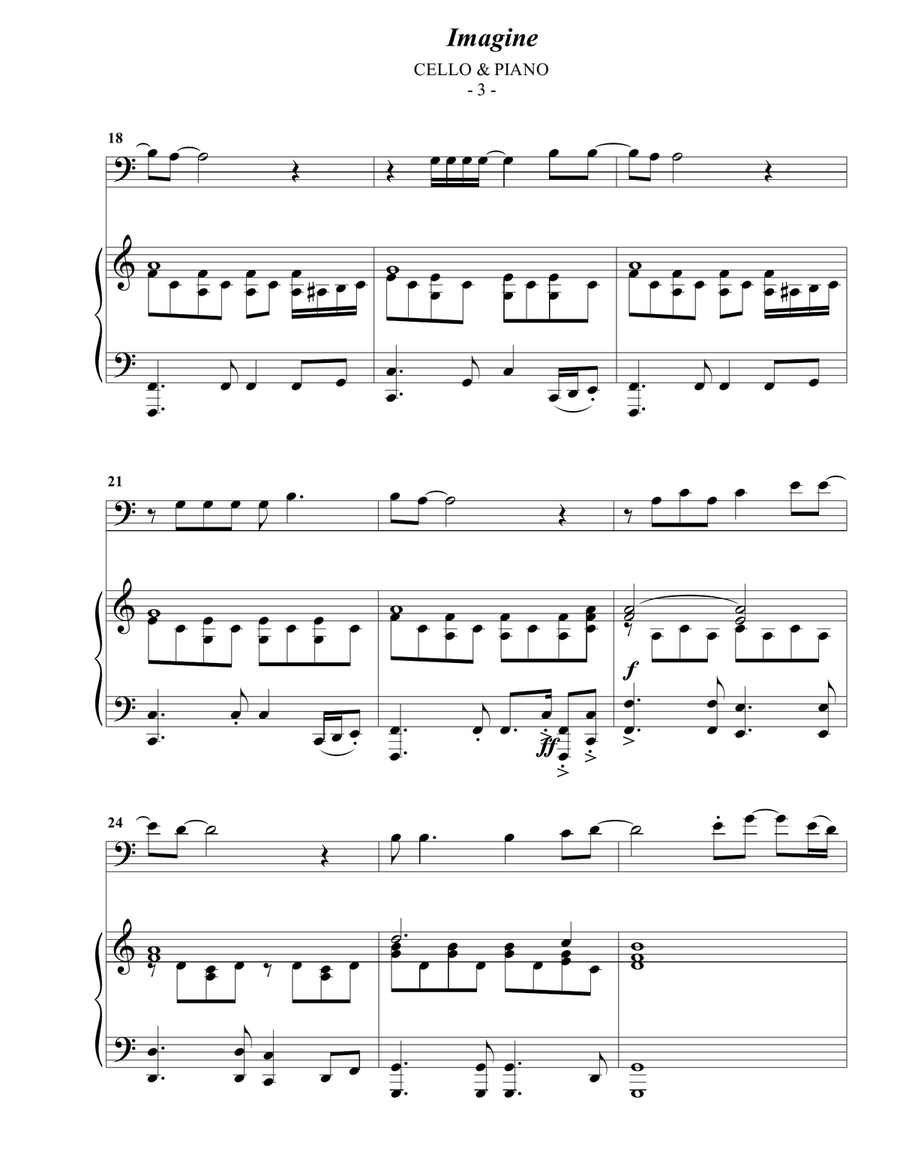 Imagine Piano scores gallery preview page 3