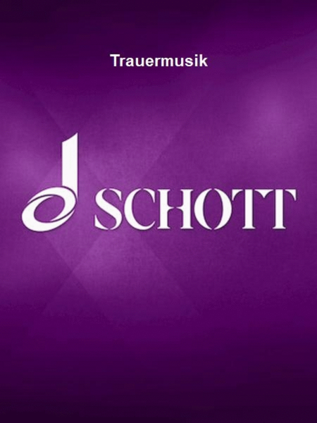 Trauermusik