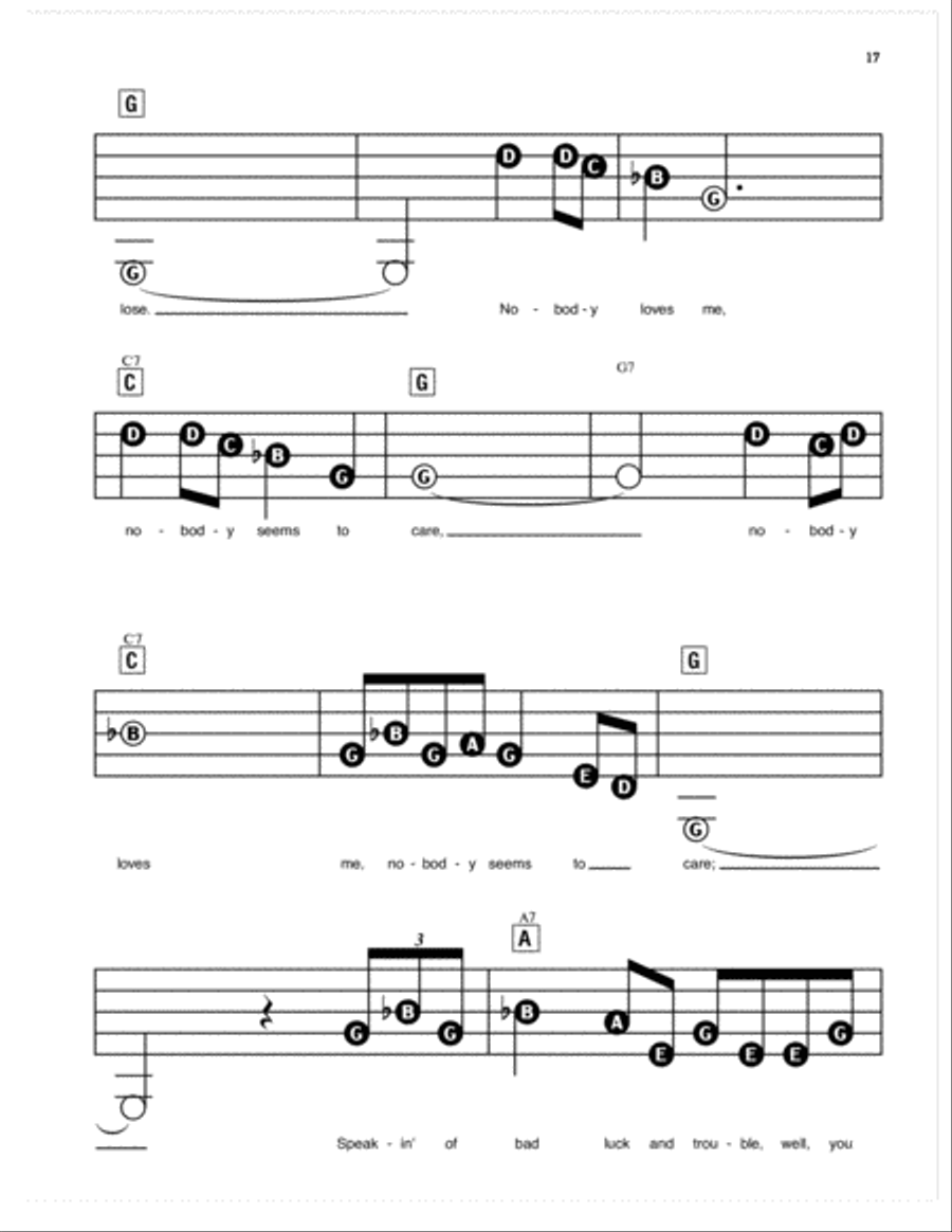 Every Day I Have The Blues Electronic Keyboard scores gallery preview page 2