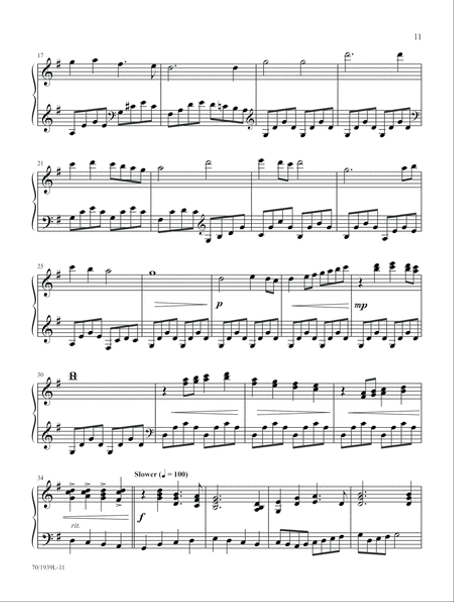 Lord of My Heart Piano Solo scores gallery preview page 9