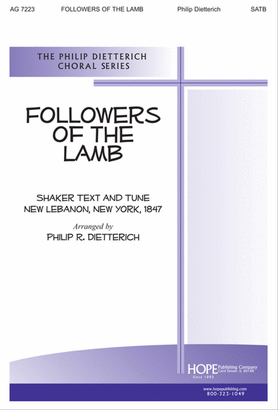Followers of the Lamb 4-Part scores gallery preview page 1