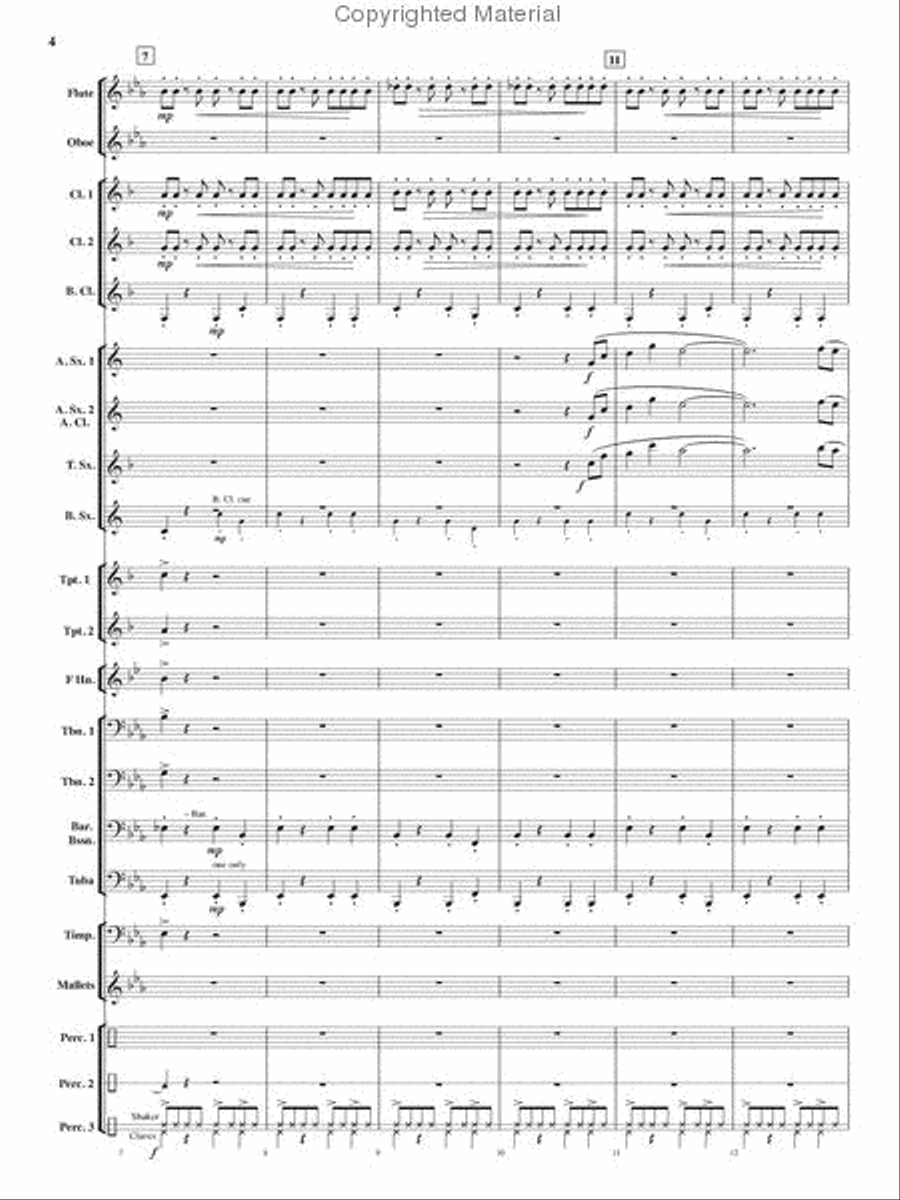 Stargazer Concert Band scores gallery preview page 3