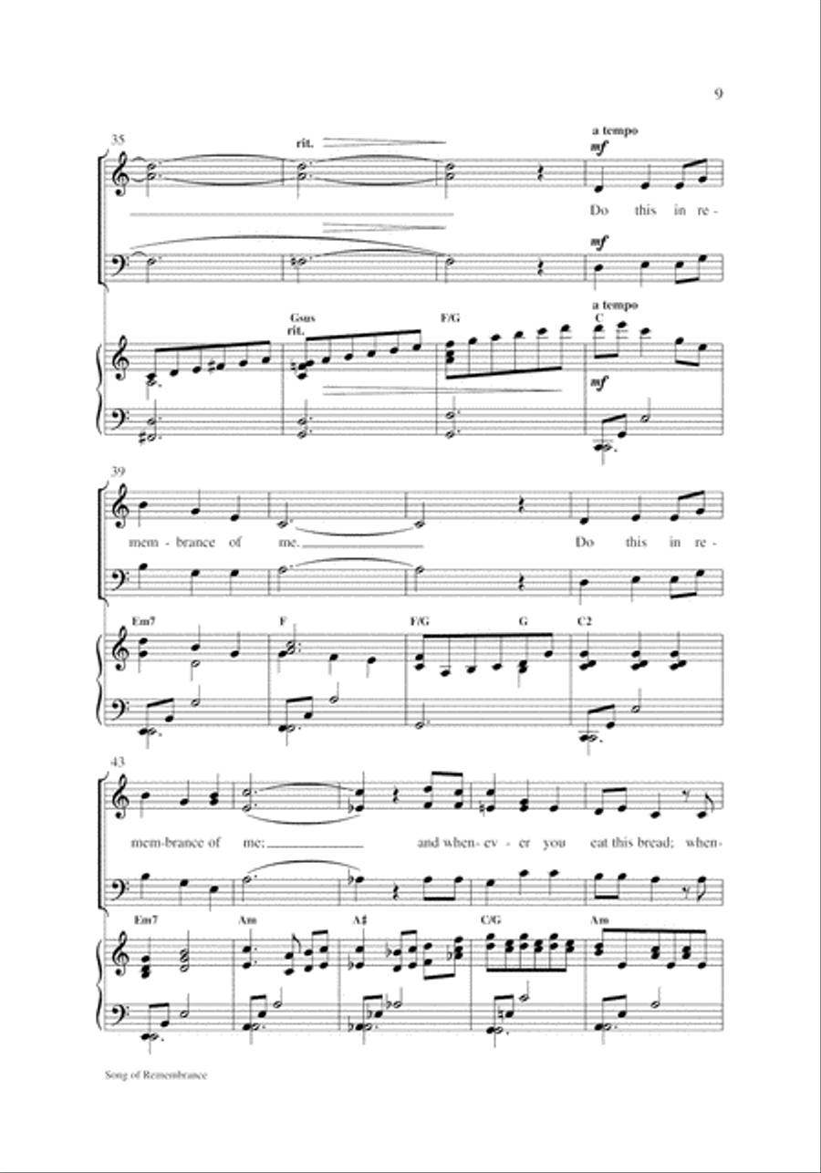 Easy Anthems, Vol. 5 Easy Anthems, Vol. 5 3-Part scores gallery preview page 12