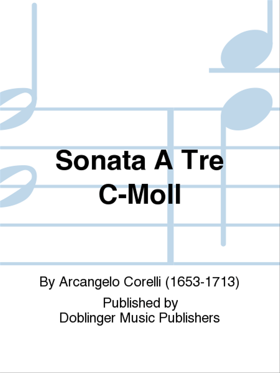 Sonata a tre c-moll School and Community scores gallery preview page 1
