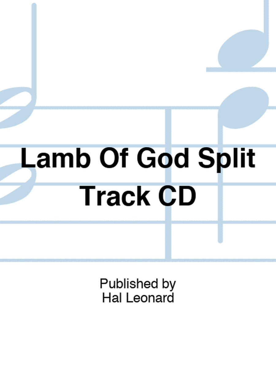 Lamb Of God Split Track CD