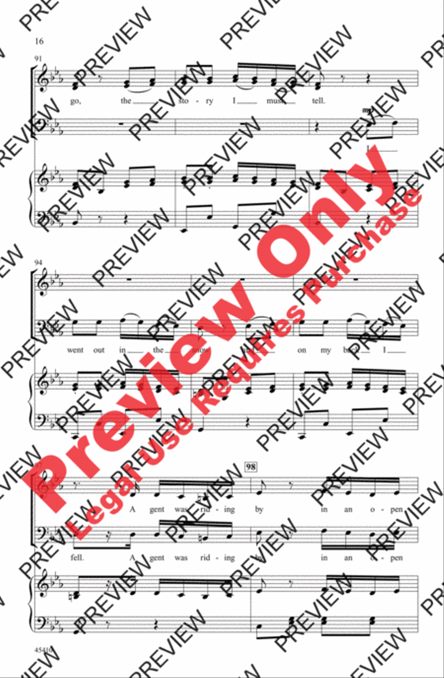 Jingle Bells Rondo 3-Part scores gallery preview page 16