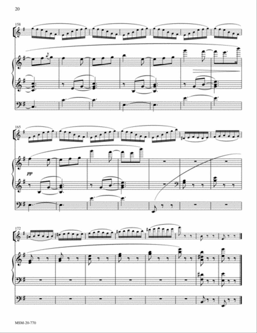 Romance and Scherzo from Suite, Op. 34 Flute scores gallery preview page 11